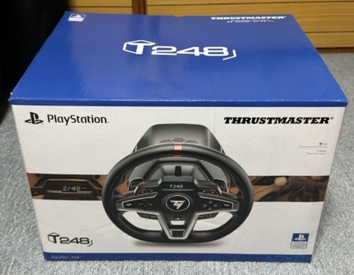 Thrustmaster T248 ハンドルコントローラー (使用時間30分ほど)