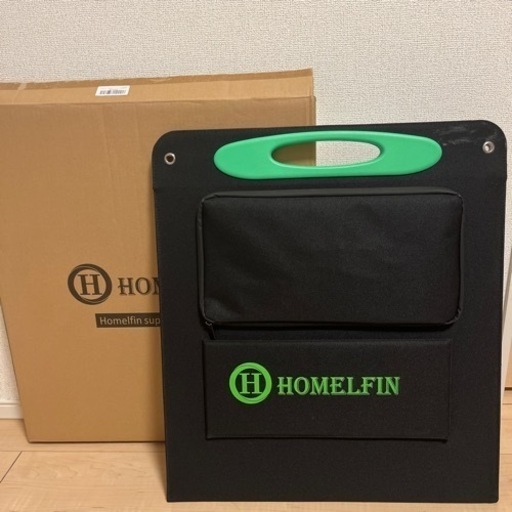 新品未使用✨️ソーラーパネル HOMELFIN キャンプ 災害 もしもの備えに