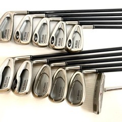 【SOLD OUT！】◆Titleist VG3 ドライバー＋ DUNLOP HI-BRID アイアン等◆ゴルフクラブ 全15本セット＋ Callaway キャディバッグ