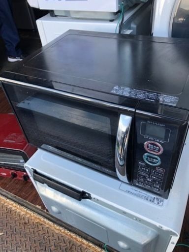配送可能　シャープ オーブンレンジ トースト機能付き 15L ブラック RE-S5E-B