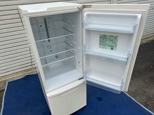 売ります】パナソニック ノンフロン冷凍冷蔵庫 NR-B17CW-W