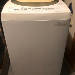 TOSHIBA 洗濯機　7キロ、動作確認済み　無料