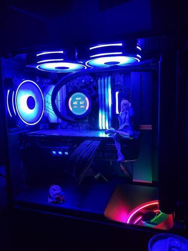 ゲーミングPC RTX3080 240Hzモニター フルセット