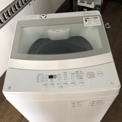 福岡市内配送設置無料　2022年式　ニトリの6.0kg全自動洗濯機  NTR60」