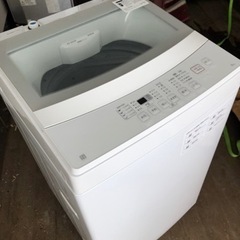 福岡市内配送設置無料　2022年式　ニトリの6.0kg全自動洗濯機  NTR60」