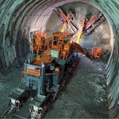 トンネル工事👷