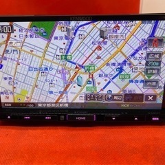 KENWOOD 上級ナビMDV-X500 フルセグ　新品バックカメラ付フルセット　ち1