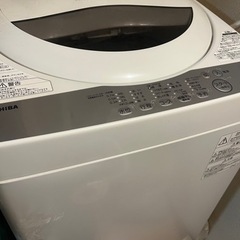 TOSHIBA AW-5G6(W) 洗濯機 無料