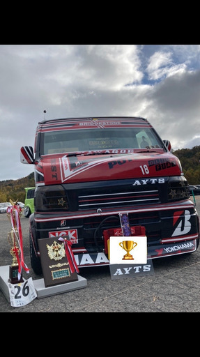 HONDAバモスHM1ターボオリジナルブリジストンカラー街道レーサーイベント受賞車両