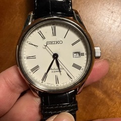 SEIKO プレサージュ、文字盤琺瑯腕時計