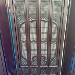 大和市近隣地域配送無料】最高級 紫丹 唐木 仏壇 18号 アンティーク 