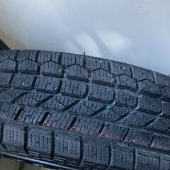23年製スタッドレスタイヤ+アルミホイール4本セット　実走行300㎞以下