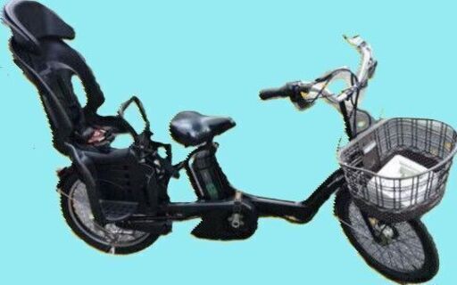 299お子様土日もと土足のままご試乗可能です。ブリヂストン、ヤマハ共同生産モデル、  安心の無料保証；点検サービス付きバカ良心的な中古電動自転車屋です。  　電動自転車・リサイクル専門店　　ご試乗をしてから、ご購入できます。  ️２０インチ、チャイルドシート、３人乗り、２人乗り、１人乗り、電動アシスト自転車  バカ良心的な電動自転車屋土日もお子様と土足のまま、ご試乗可能です。  後ろチャイルドシートをかごに変更して、１人乗りにもできます。  バッテリーは新品の９０％