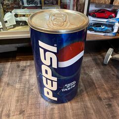 ペプシ缶　ダストボックス　アメリカン雑貨