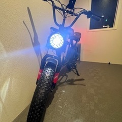 【ネット決済】super73系フル電動アシスト自転車　黒　e-b...