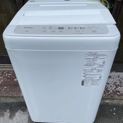 値下げ❗️Panasonic 冷凍冷蔵庫168L NR-B17FW-Wと洗濯機 5kg Panasonic NA-F50B14とセット2021年製品　一人、二人暮らし おすすめです。