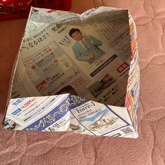 【決まりました】新聞紙ゴミ箱