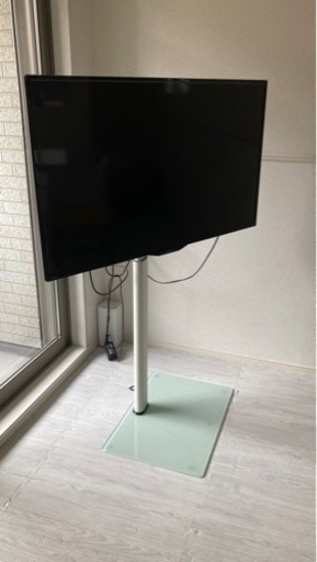 断捨離　シャープ　AQUOS 40テレビ＋壁掛けスタンド