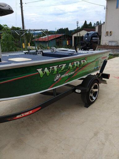 アルミボートWIZARD WJ-396DX-B30ELHPT セレクションP (北山商会) 庭坂 