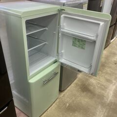 ?レトロデザイン? EDION 149L冷蔵庫 ANG-RE151-A1 2020年製 ライト 