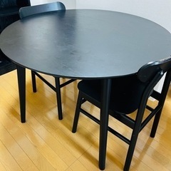【IKEA】円形ダイニングテーブル【スタイリッシュ】