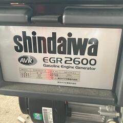 公共事業売払品　発電機　新ダイワ　EGR2600 