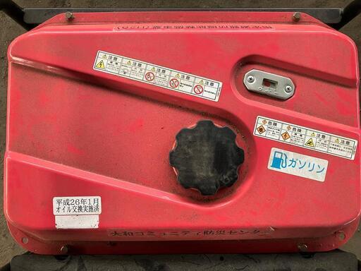 公共事業売払品 発電機 新ダイワ EGR2600 公共事業売払品 発電