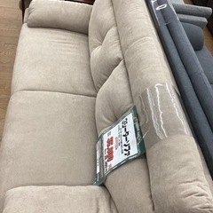 KA-75【新入荷　アウトレット】3シーターソファ　ライトブラウン