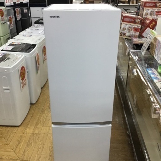 #A-81【ご来店頂ける方限定】TOSHIBAの2ドア冷凍冷蔵庫です