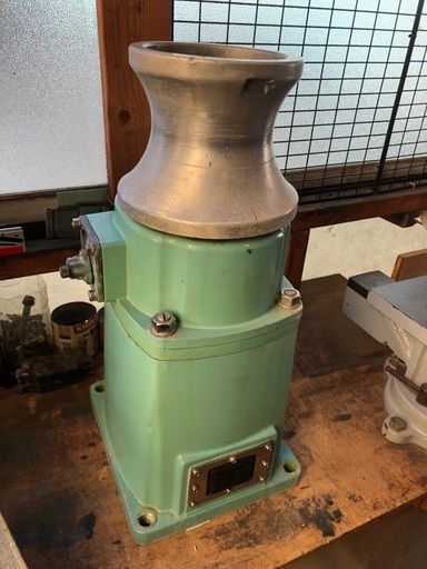 【交渉中】船舶　アンカーウインチ　巻上機　工進製　24V仕様