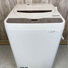 【美品★】   SHARP 全自動洗濯機　ES-GE5B