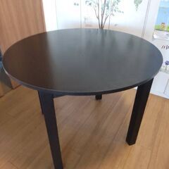 IKEA　ダイニングテーブル丸型　円型　1/27土18:30引き...