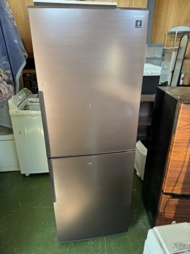 シャープ　ノンフロン冷凍冷蔵庫　280L  2022年式　中古
