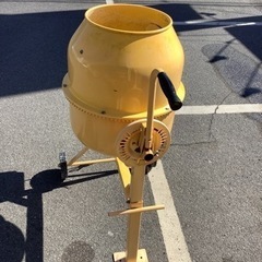 コンクリートミキサー 120L 小型 家庭用 まぜ太郎 AMZ-50Y