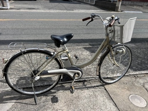 バッテリー長持ちパナソニック電動自転車26インチ現車確認