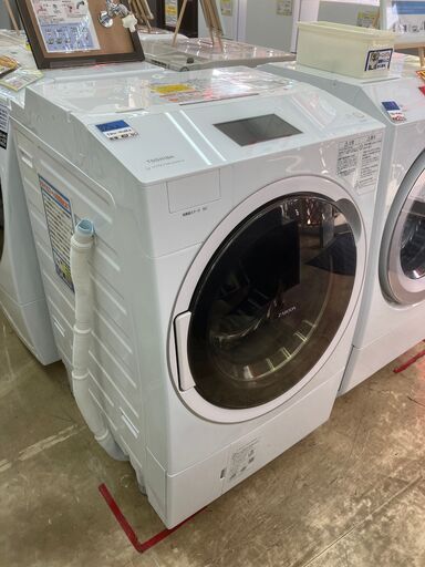 【参考価格23万円】TOSHIBA 東芝 12.0/7.0㎏ドラム式洗濯機 2021 TW-127X9 No.1111● ※現金、クレジット、スマホ決済対応※