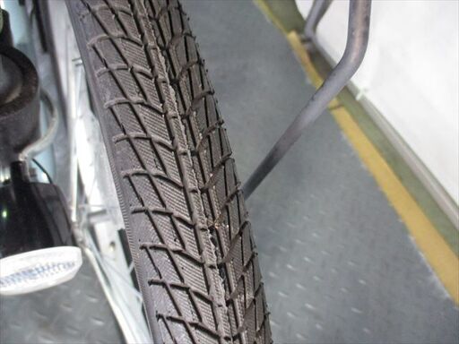 D282 ☆13800円☆美品☆ 折りたたみ中古自転車【20インチ グレイ