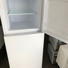 北九州市内配送無料 保証付き 2021年式 冷蔵庫 小型 2ドア 新生活