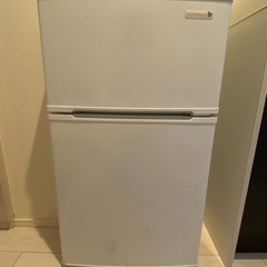 一人暮らし用に最適の大きさ冷蔵庫、冷凍庫付き