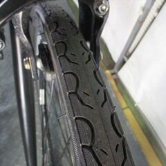 Ｄ283　★17800円★美品★整備済み スポーツ中古自転車 【クロスバイク　黒　45ｃｍ】