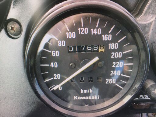 福山市 瀬戸町 カワサキ ZZR400 ZX400K 低走行1769km キレイ 実働 書類