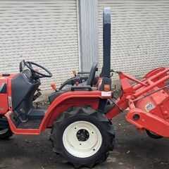 鹿児島発 クボタ 13馬力 ディーゼルトラクターGB13 前輪タイヤ新品交換済み