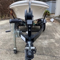 ホープボートとトレーラーのセット