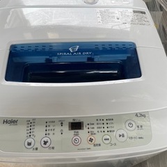 【‼️✨美品✨‼️】洗濯機ハイアール　4.2K　２０２０年製　J...
