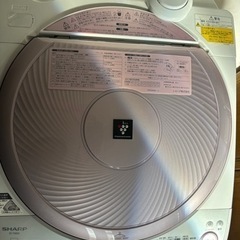 コメント必読　2013年製　シャープ　洗濯乾燥機　ES-TX820