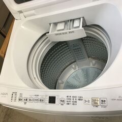 アウトレット商品!! AQUA アクア 洗濯機 AQW-V9N(W) 2022年製 全自動 