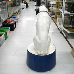 ビクター 特大ニッパー犬 大型フィギュア 等身大フィギュア 高：99cm 