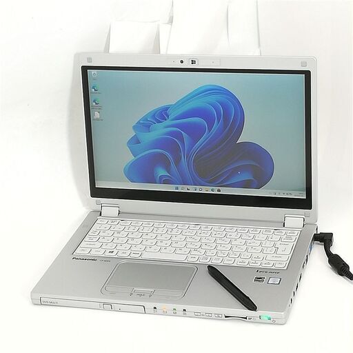 送料無料 即使用可 高速SSD タッチ可 12.5型 ノートパソコン Panasonic CF-MX5AFBVS 中古良品 第6世代 i5 DVD 無線 Win11 Office
