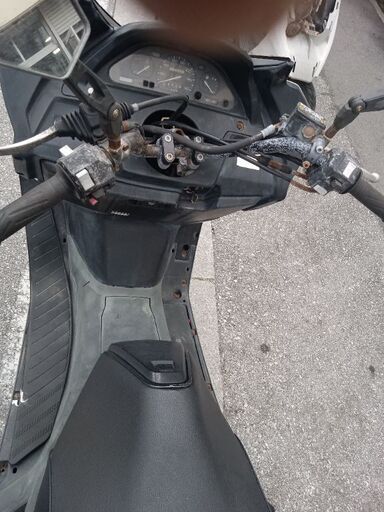 ヤマハ　マジェスティC250　下取り実働ジャンク車　ナンバー登録書類有　レストアや部品取りに ヤマハ マジェスティC250 下取り実働ジャンク車 ナンバー登録書類有