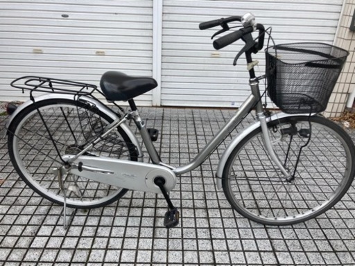 【26インチ自転車】変速なし　前カゴ新品❗️整備済み❗️若林自転車　唐崎店　SALE中❗️